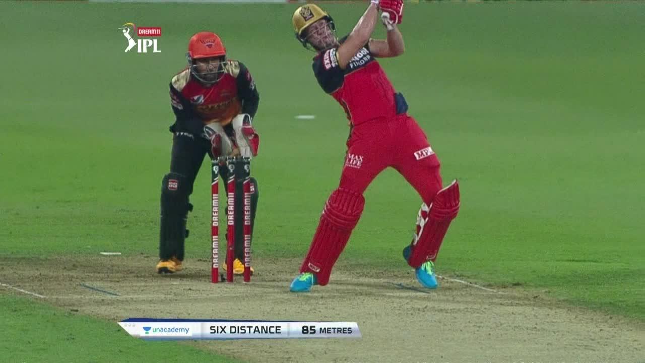 M52: RCB vs SRH – AB de Villiers Six