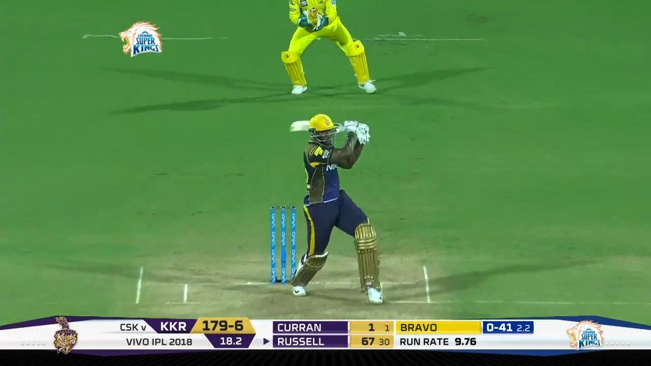M05: CSK vs KKR – Andre Russell Six