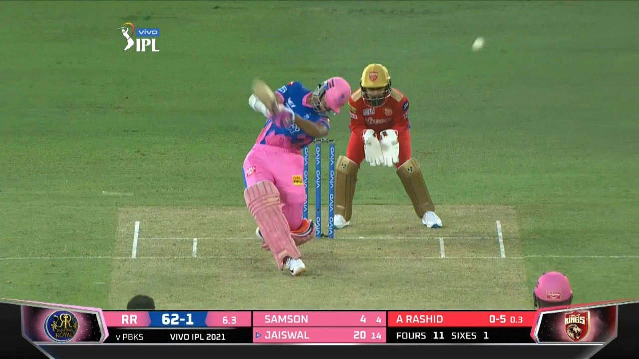 M32: PBKS vs RR – Yashasvi Jaiswal Six