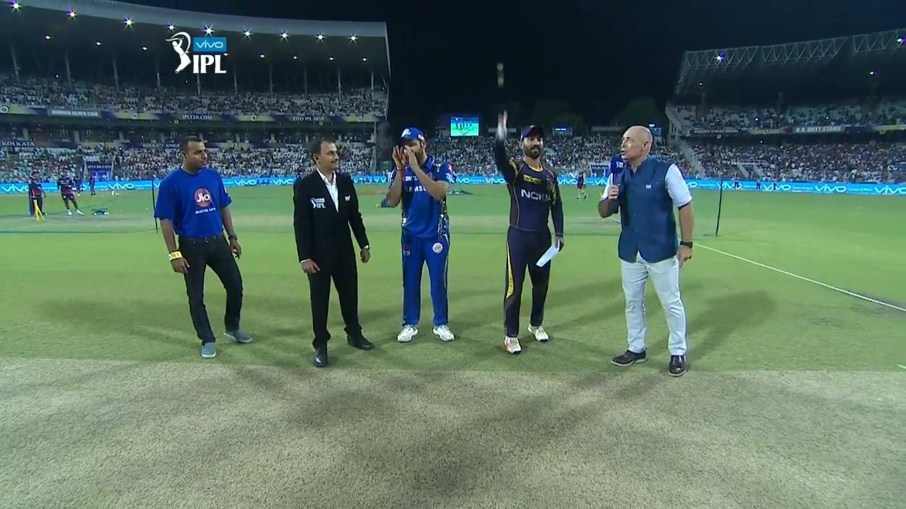 M41: KKR vs MI – Toss background