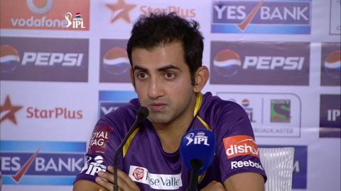 M8: RR vs KKR – Press Conference Gautam Gambhir