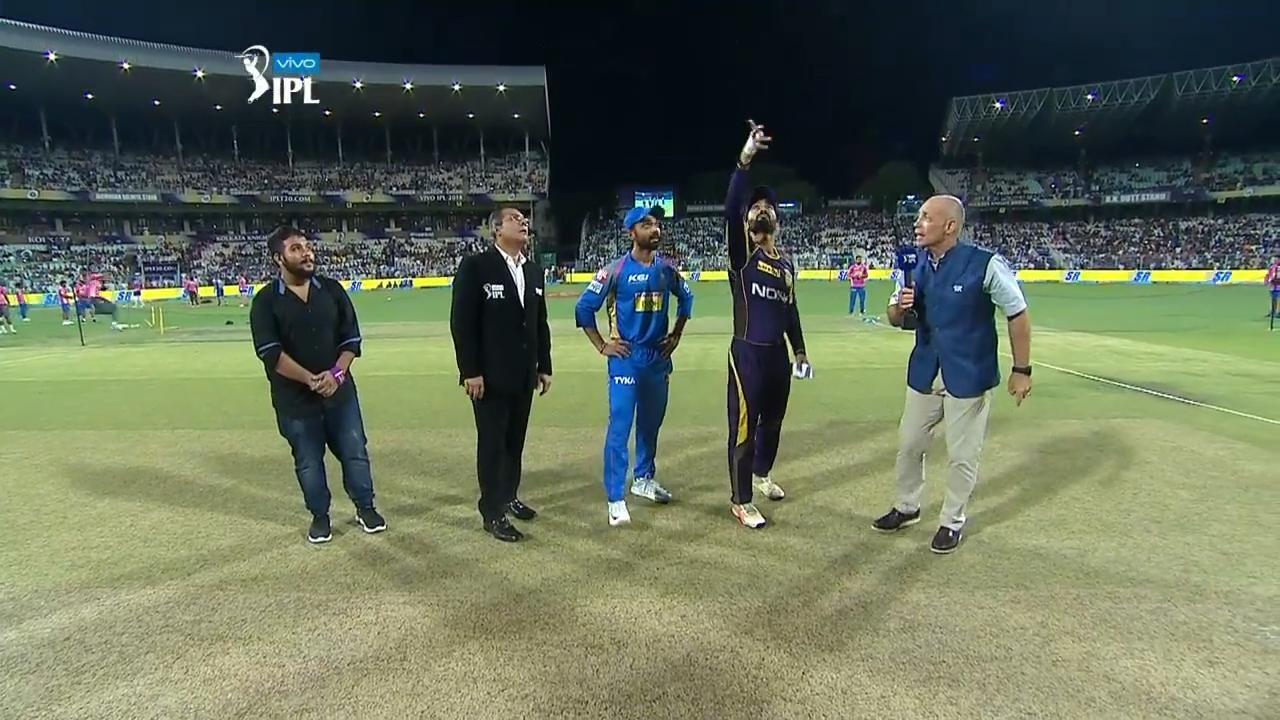 M49: KKR vs RR – Toss