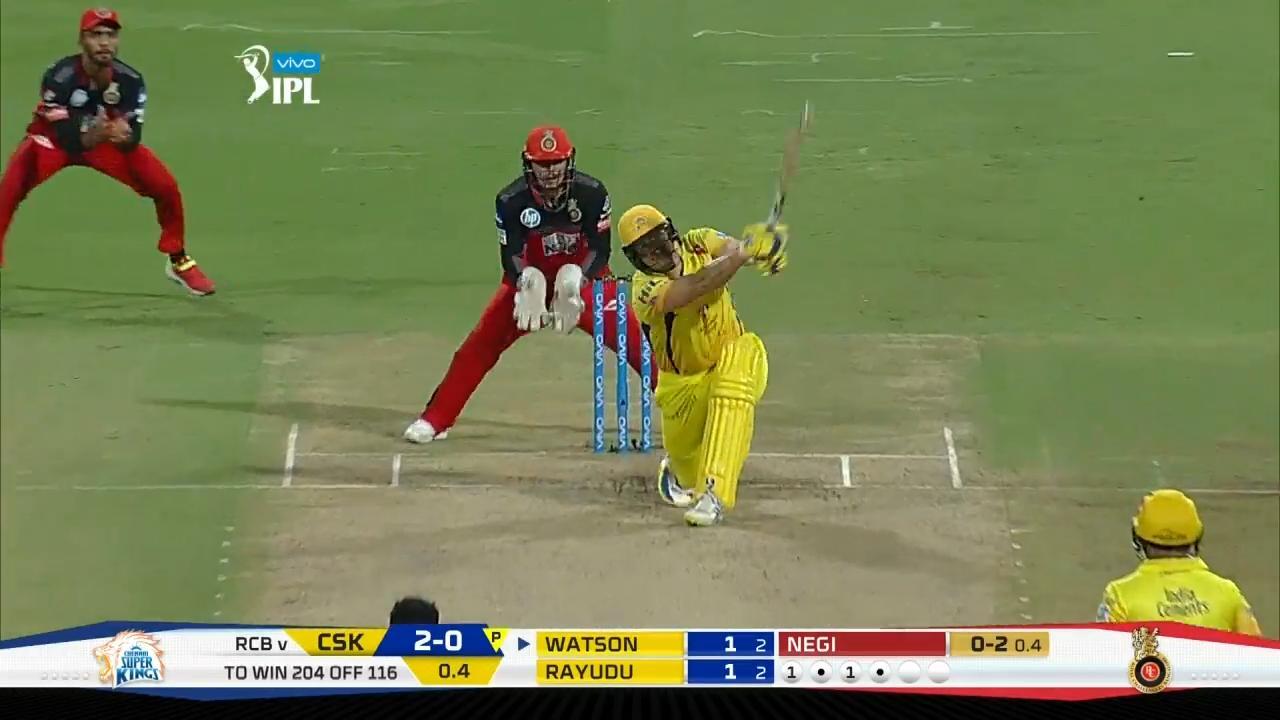 M24: RCB vs CSK – Shane Watson Six background