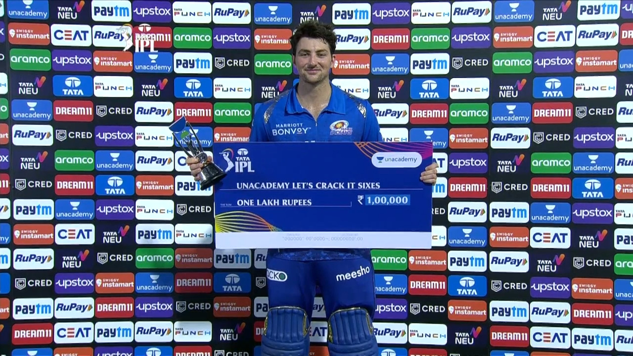 M59: CSK vs MI – Unacademy Let's Crack It Sixes of the Match – Tim David