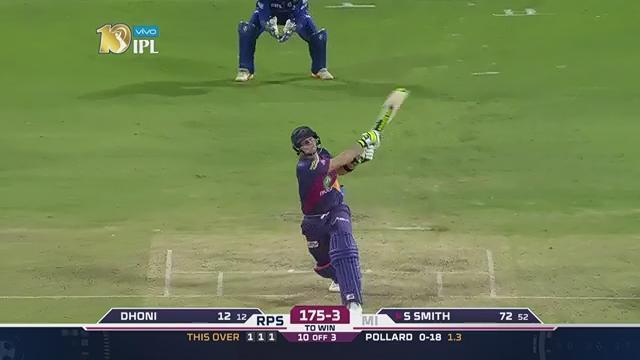 M2: RPS vs MI – Steve Smith Six
