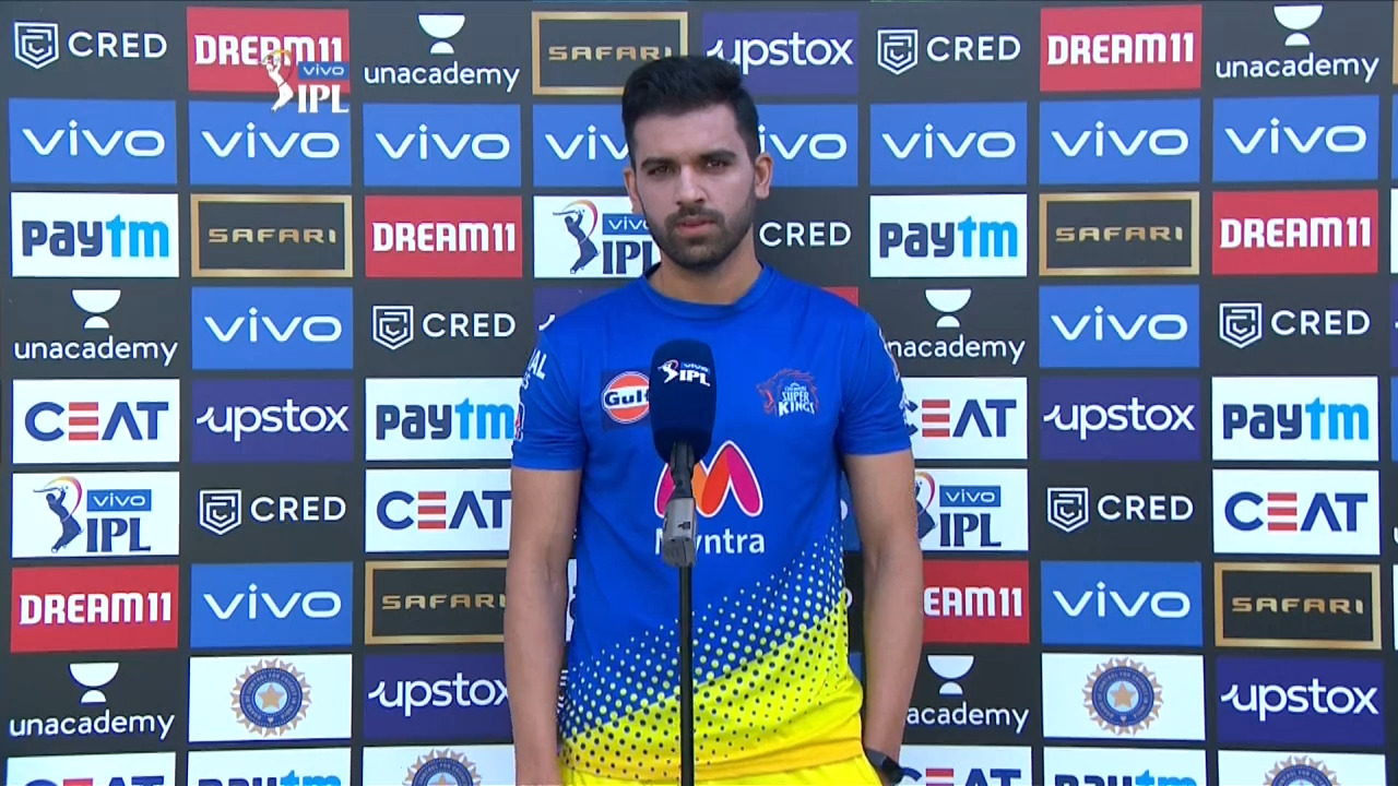 M53: CSK vs PBKS – Deepak Chahar Interview