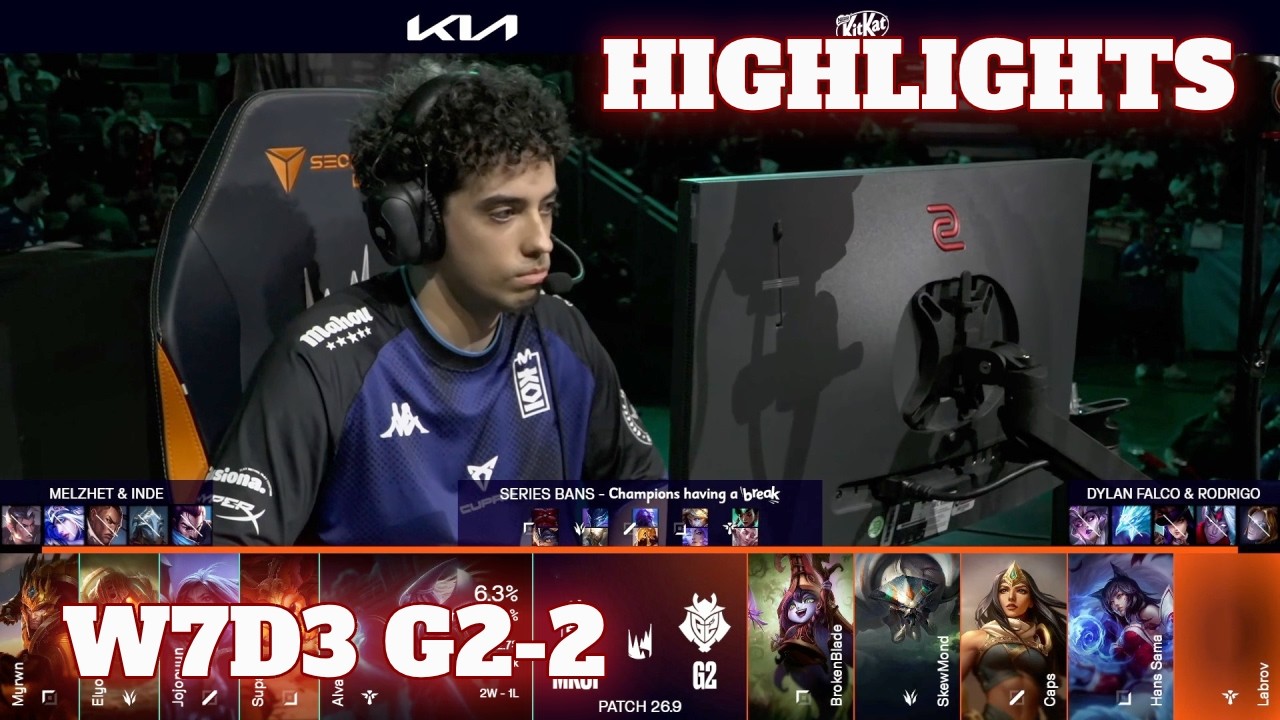 G2 vs MKOI - Game 2 Highlights | Week 7 Day 3 LEC Spring 2026 | G2 Esports vs Movistar KOI G-2 W7D3