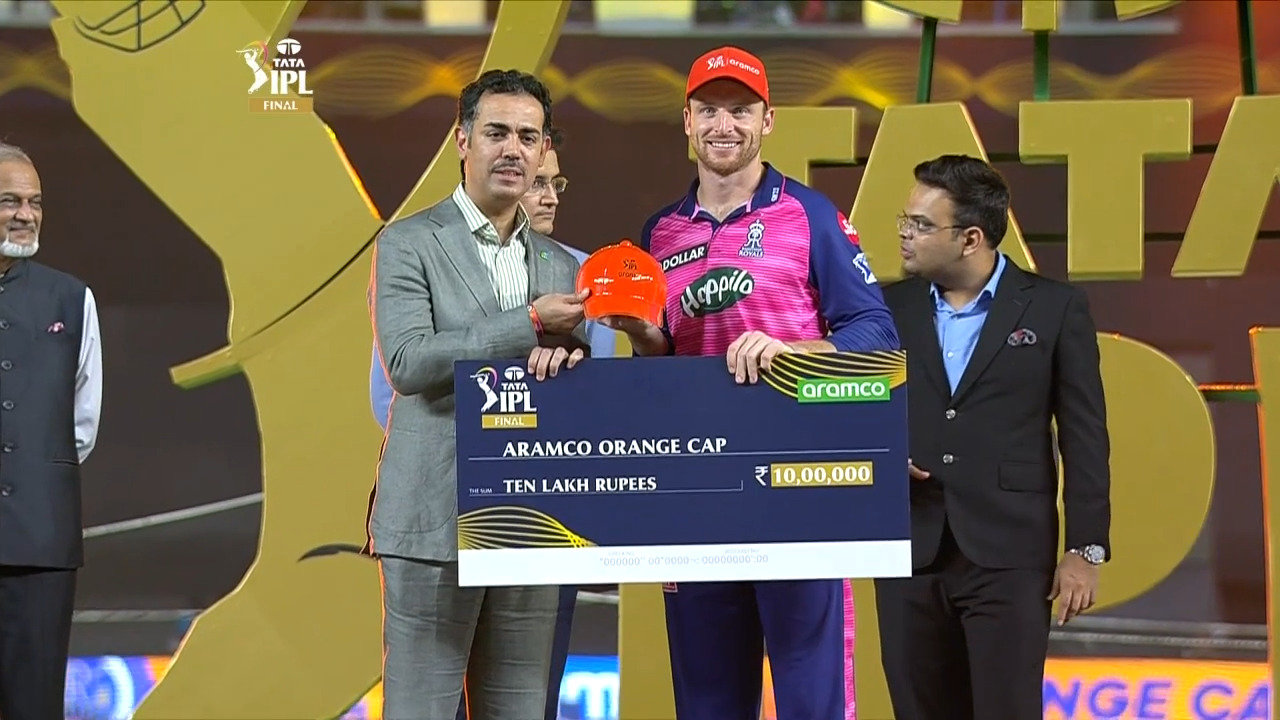 IPL 2022: Aramco Orange Cap Holder – Jos Buttler