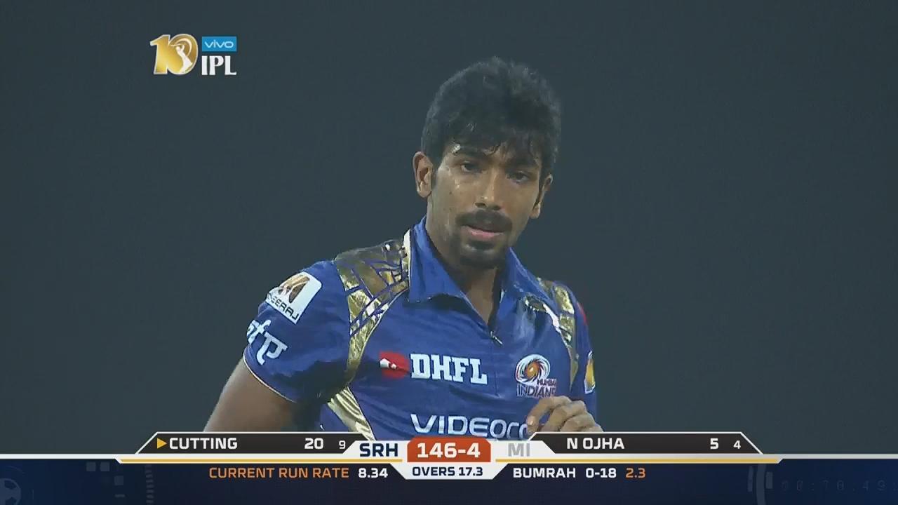 M10: MI vs SRH – Jasprit Bumrah 3 Wickets background