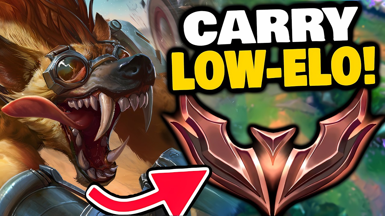 The BEST BEGGINNER Jungler to play AGGRO | WARWICK Jungle Guide