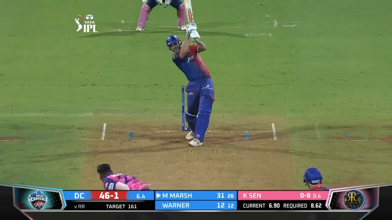 M58: RR vs DC – Mitchell Marsh Six