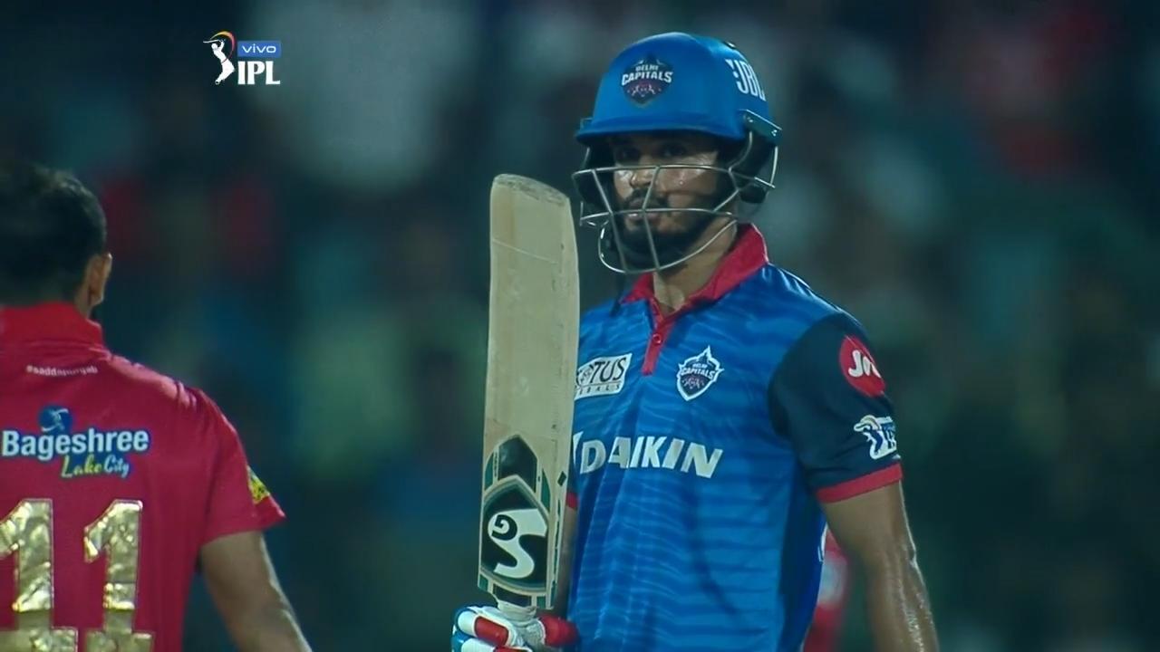 Captain Shreyas Iyer leads with 58*(49)