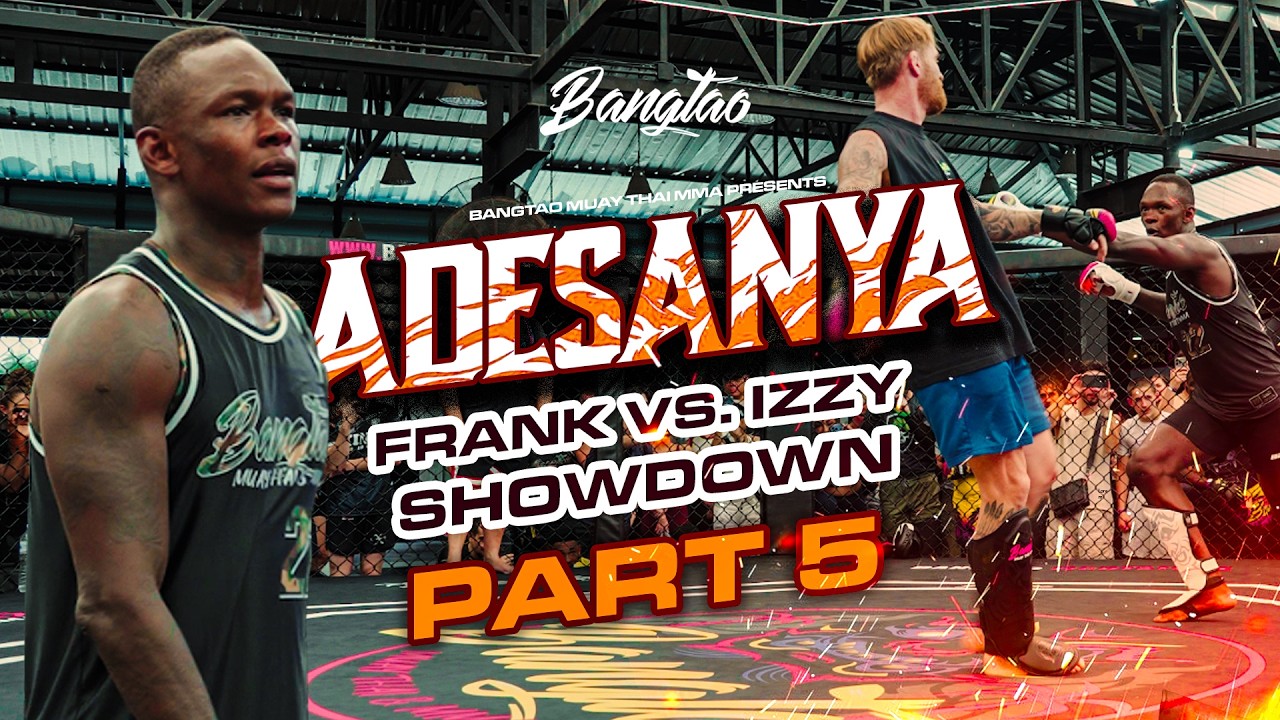 Frank Hickman takes down Israel Adesanya (nearly)... | Bangtao Seminar Part.5