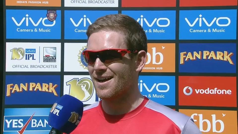 M4: KXIP vs RPS – Eoin Morgan Interview background