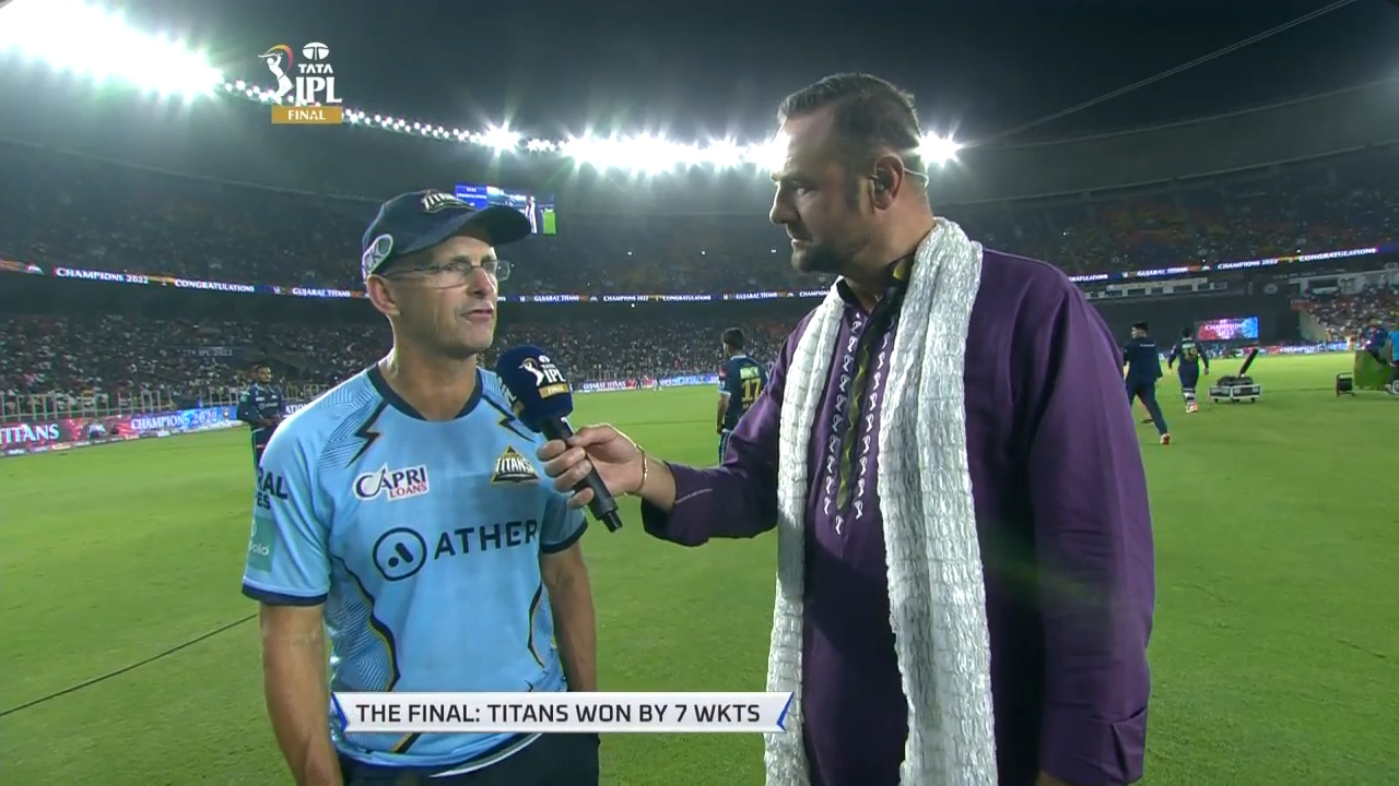 Final: GT vs RR – Gary Kirsten Interview