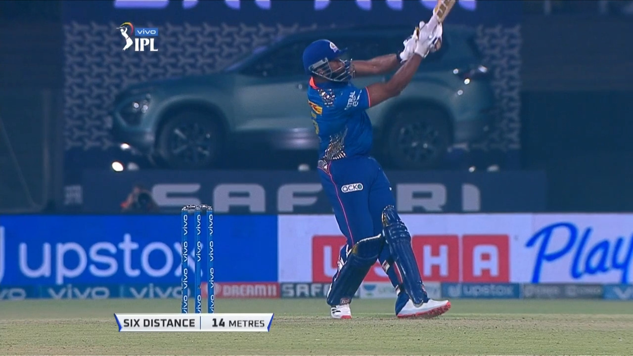 M27: MI vs CSK – Kieron Pollard Six