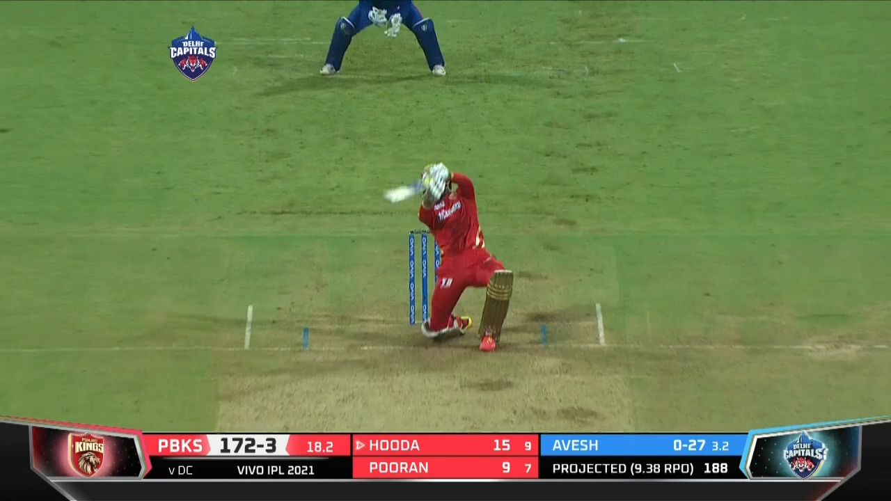 M11: DC vs PBKS –Deepak Hooda Six background