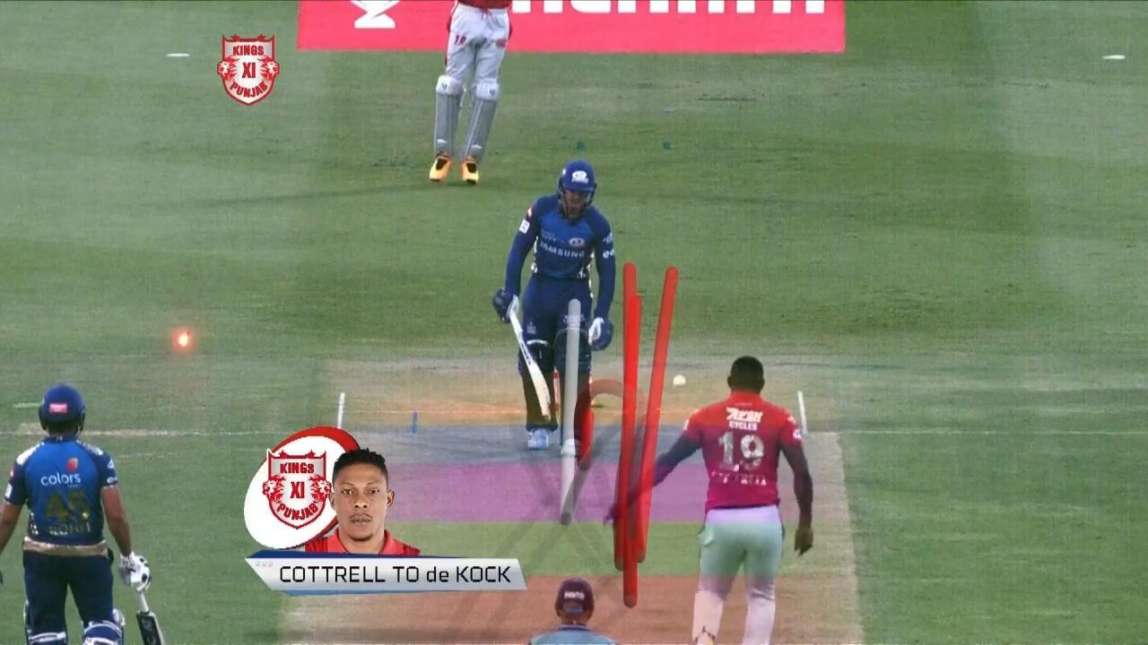 de Kock knocked OUT