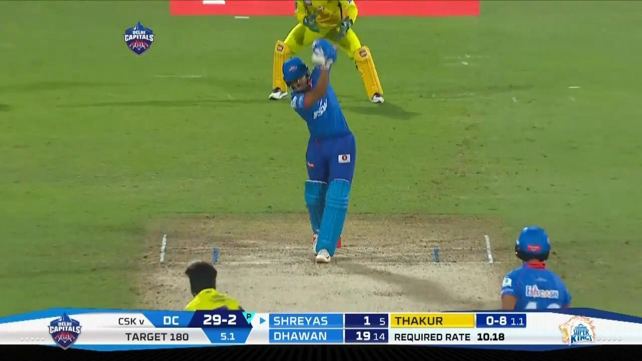 M34: DC vs CSK – Shreyas Iyer Six