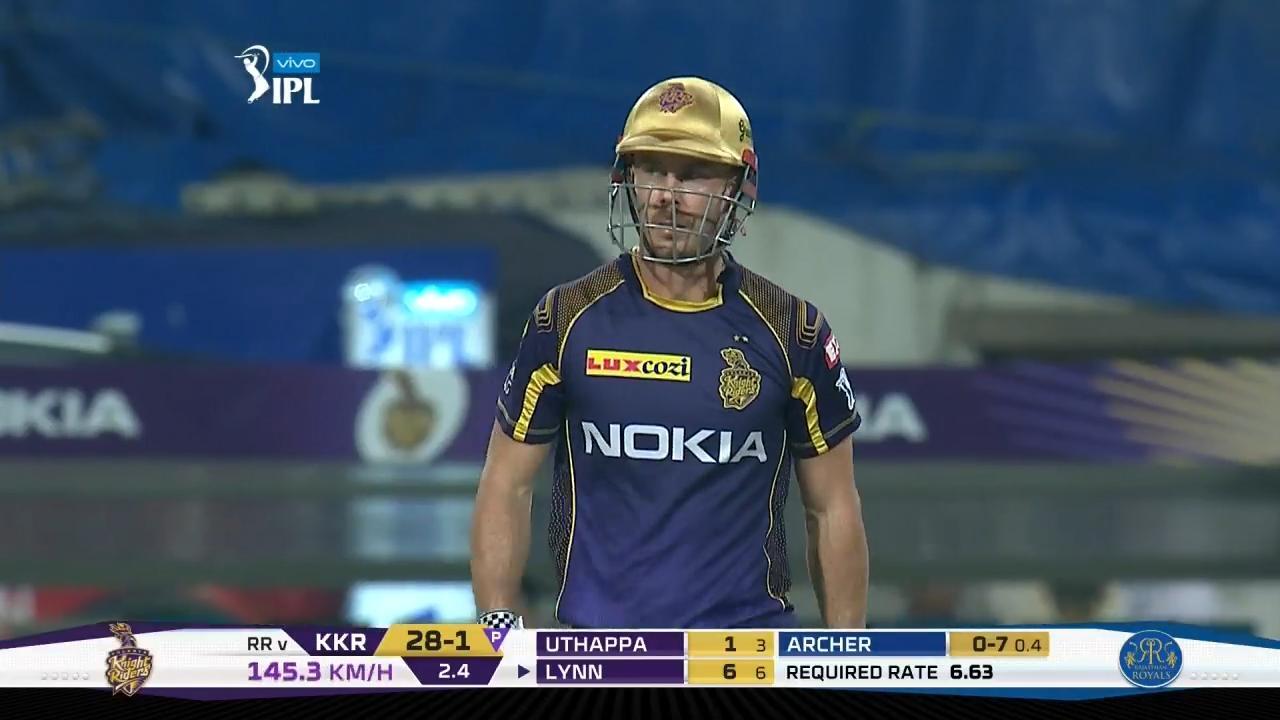Chris Lynn's mature 45 (42) background