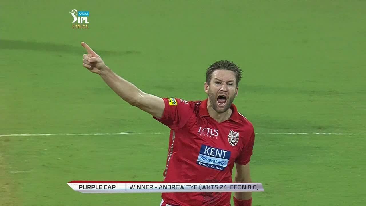 IPL 2018: Purple Cap – Andrew Tye