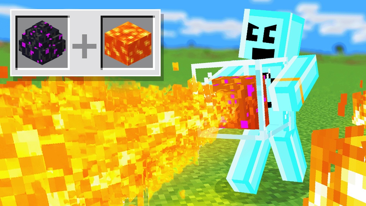 Minecraft but you Can Fuse Blocks