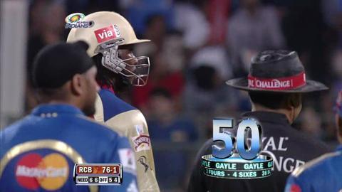 IPL 2012 Match 54 – MI vs RCB: Chris Gayle