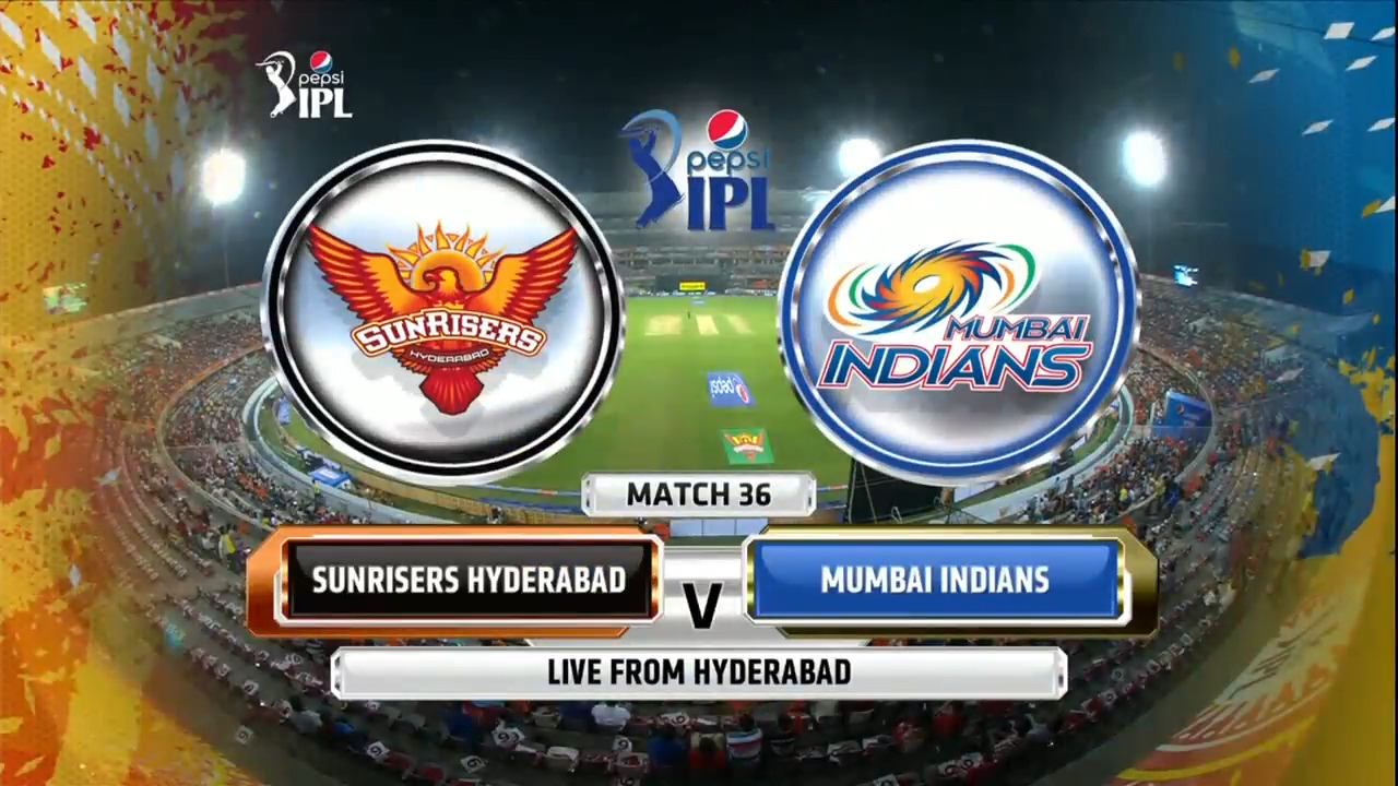 IPL 2014 M36: SRH vs MI– Match Highlights background