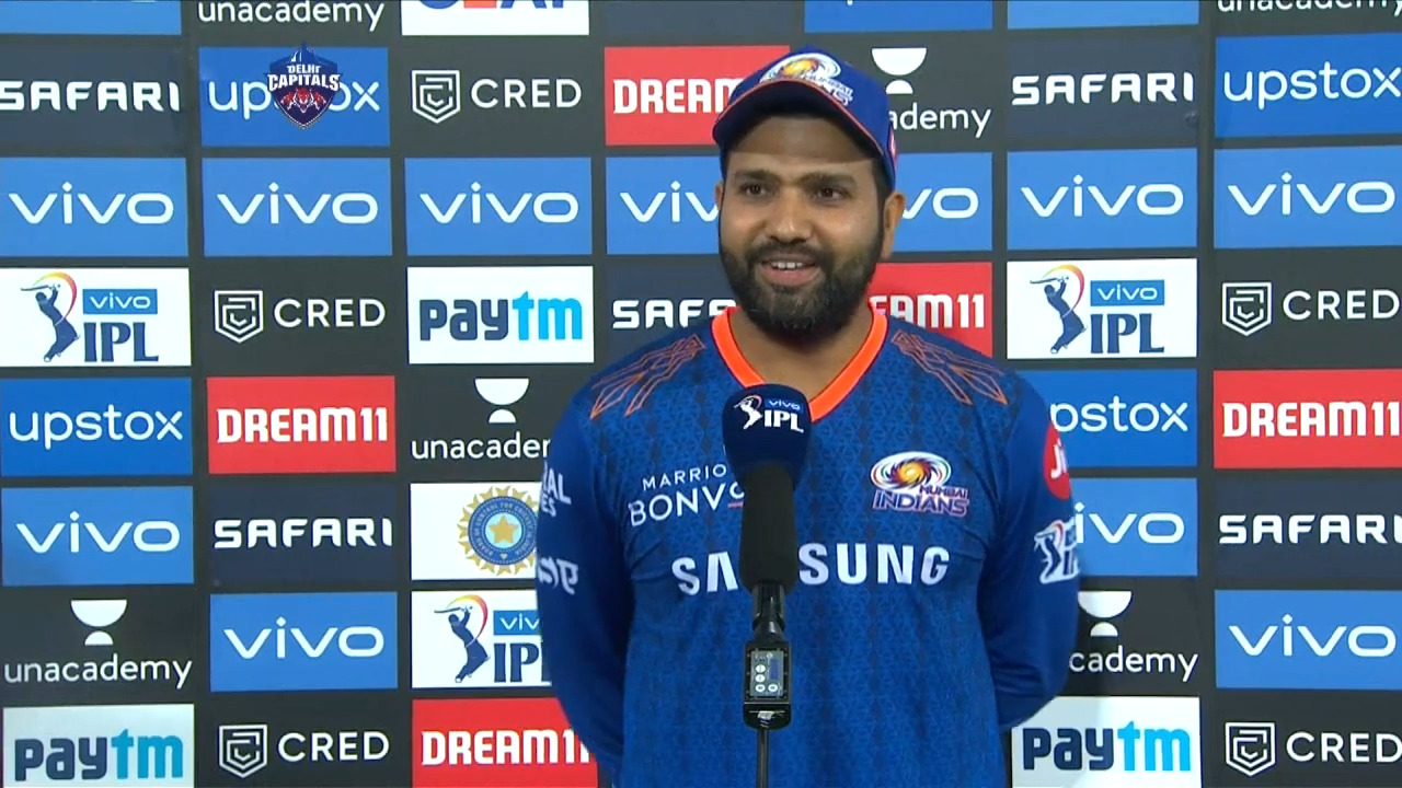 M13: DC vs MI – Rohit Sharma Interview
