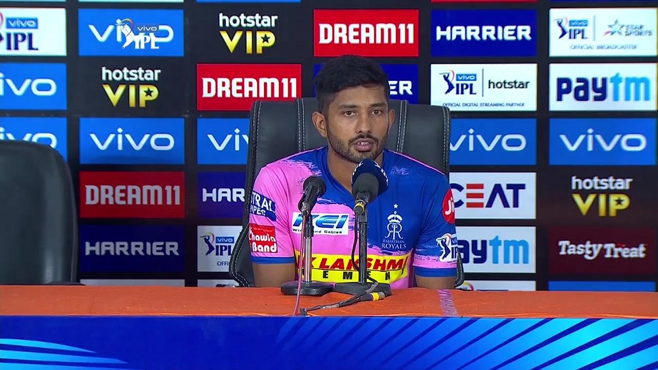 We thought that we had a match-winning total on the board: Tripathi
