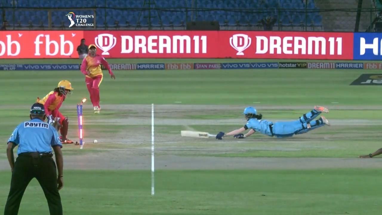 Watch, Run, Dive, Hit - run-out
