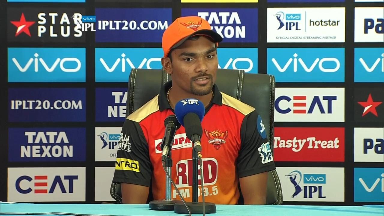 M25: SRH vs KXIP – Press Conference – Sandeep Sharma
