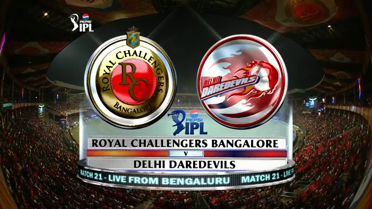 IPL 2013 M21: RCB vs DD – Match Highlights