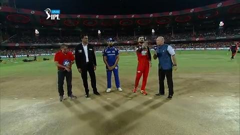 M31: RCB vs MI – Toss