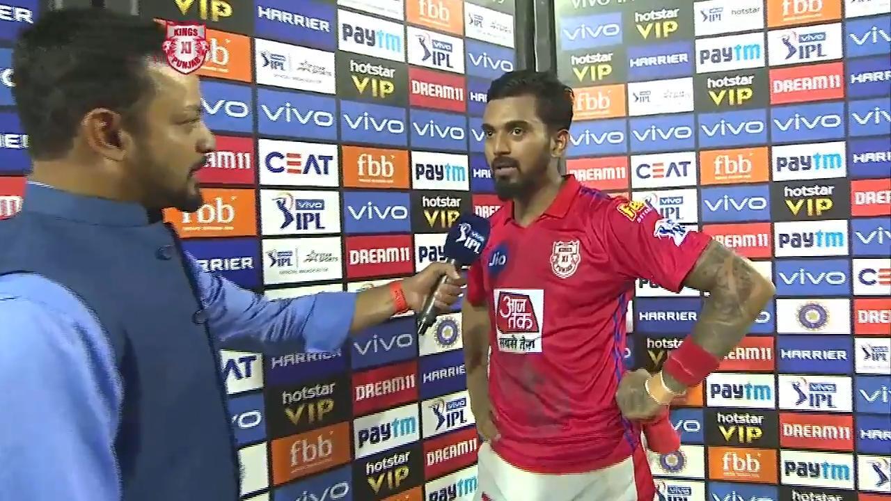 M09: KXIP vs MI – KL Rahul Interview