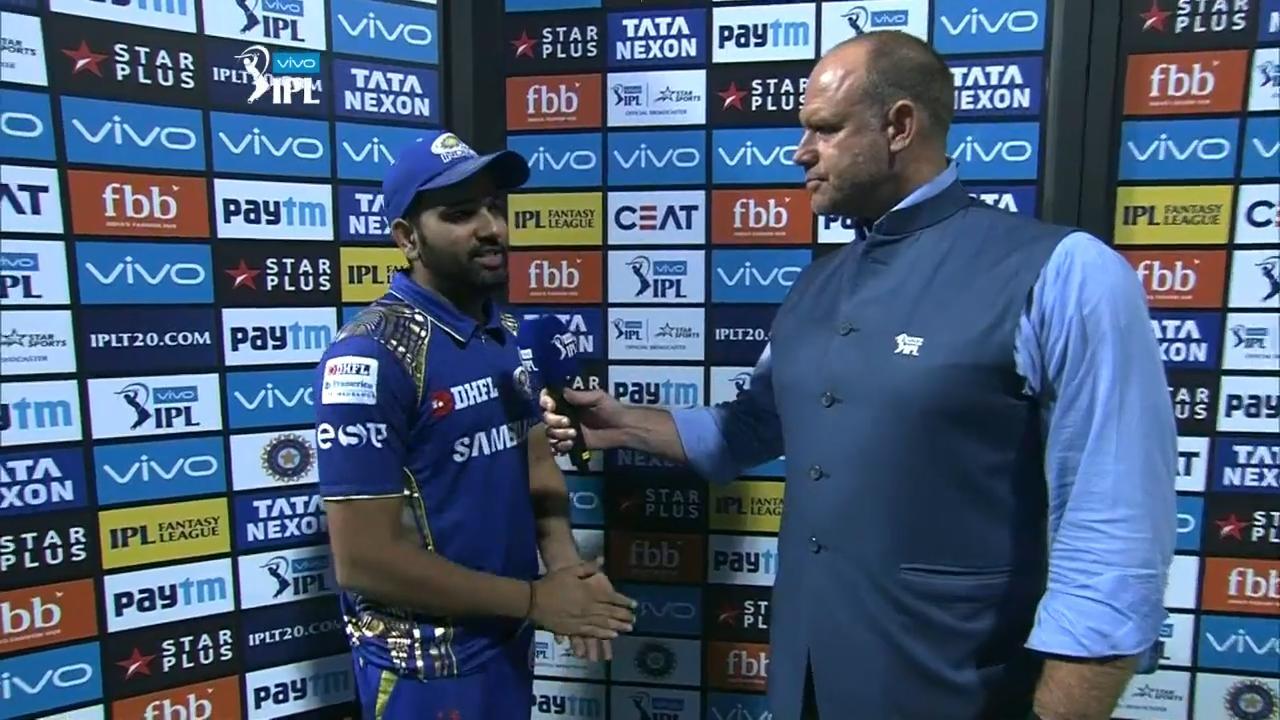 M31: RCB vs MI – Rohit Sharma Interview