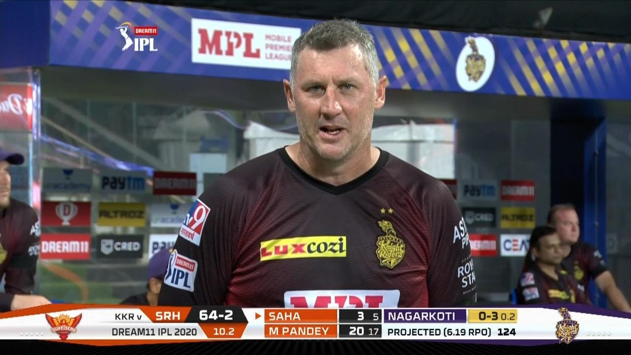 M08: KKR vs SRH – David Hussey Interview background