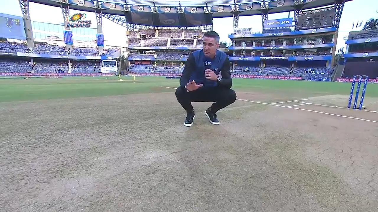 M56: MI vs KKR – Pitch Report background