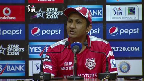 M48: KXIP vs MI– Sanjay Bangar Press Conference background