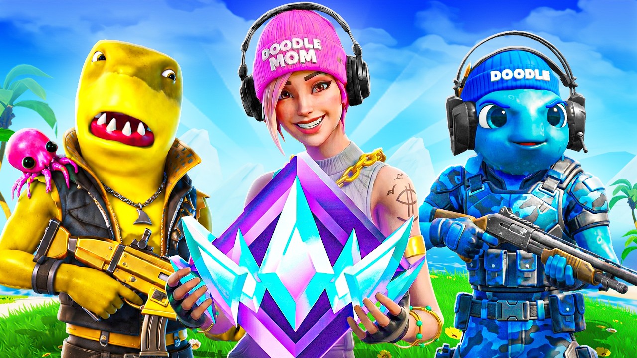 Doodle's Mom CARRIES US in Fortnite!