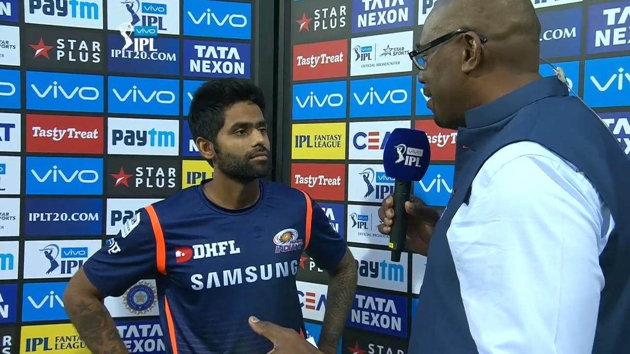 M23: MI vs SRH – Suryakumar Yadav Interview