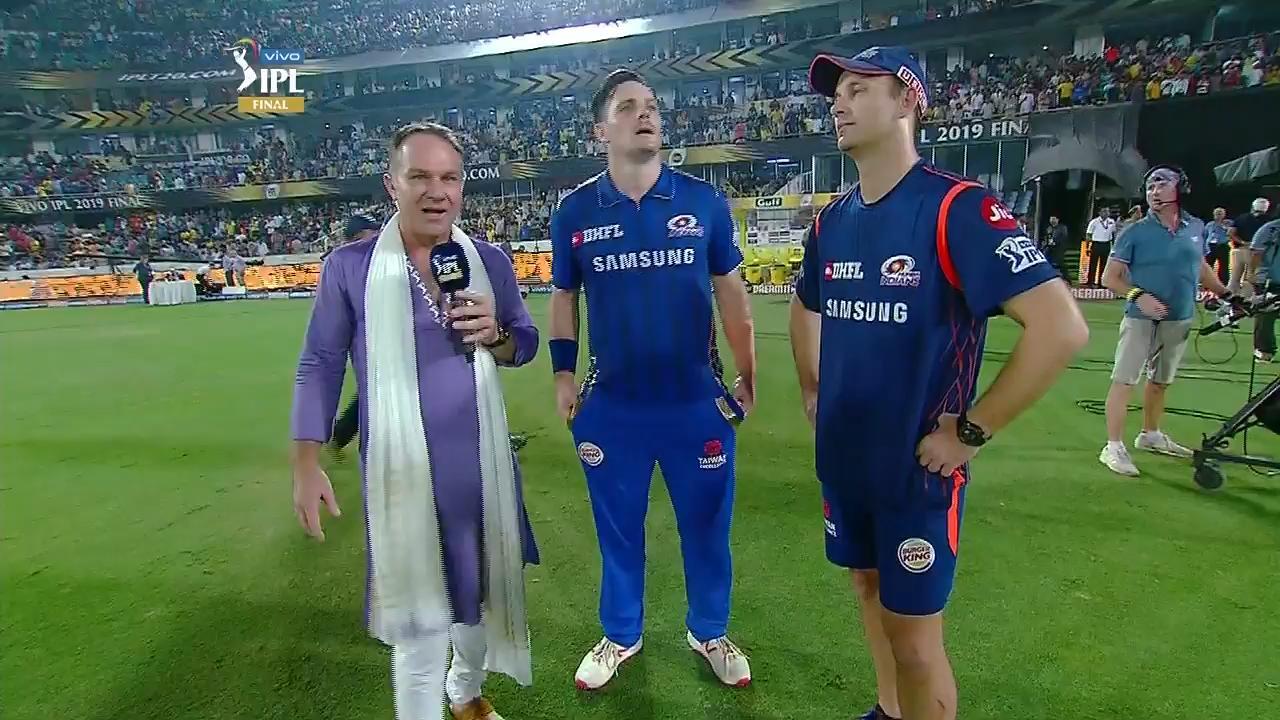 Final: MI vs CSK – Mitchell McClenaghan & Shane Bond Interview
