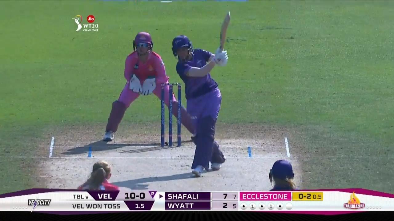 M02: Velocity vs Trailblazers – Shafali Verma Six