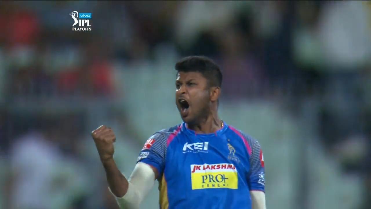 Gowtham gets him - perfect comeback background