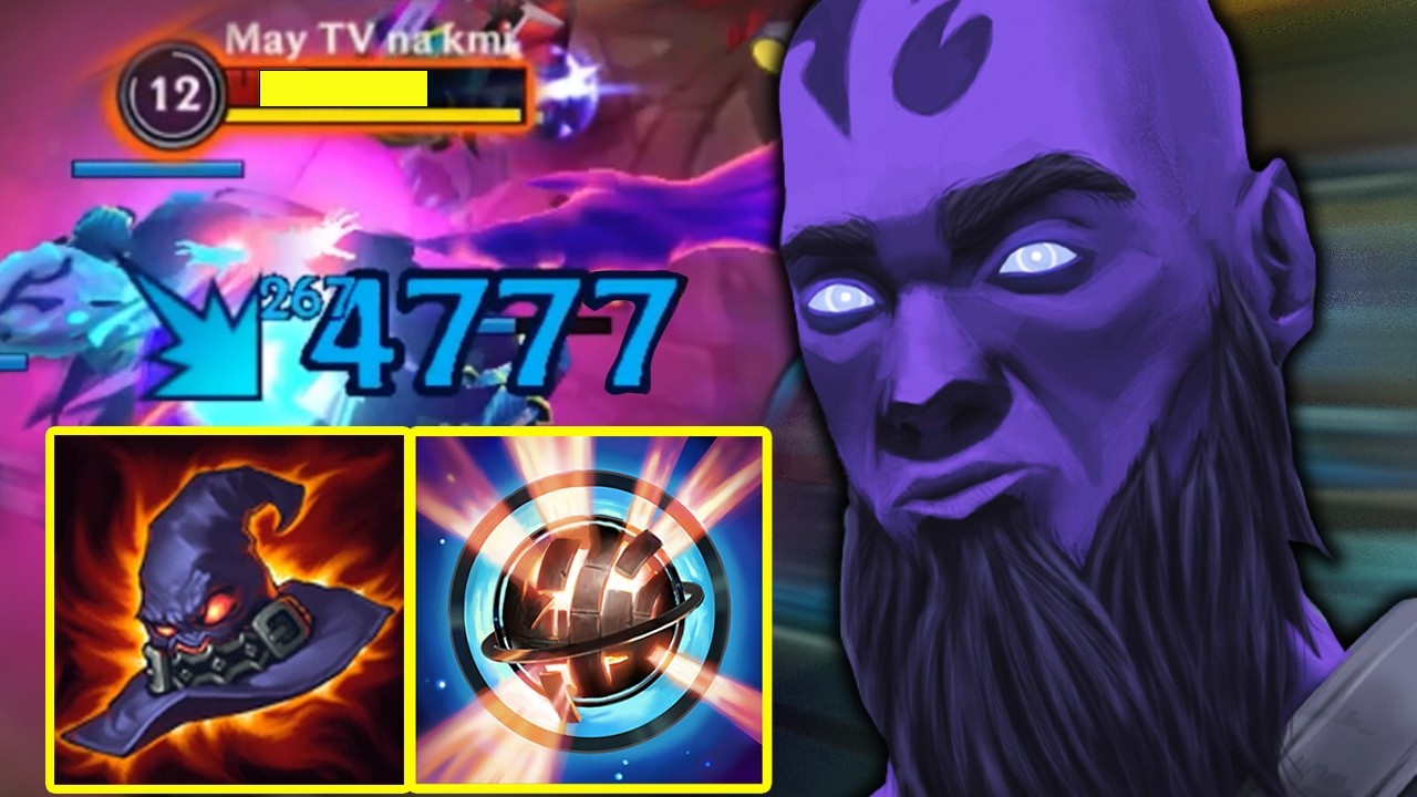 Wild Rift Ryze Mid Lane Gameplay in Season 21 (Build & Runes)