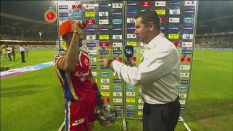M9: RCB vs SRH – Virat Kohli Interview background
