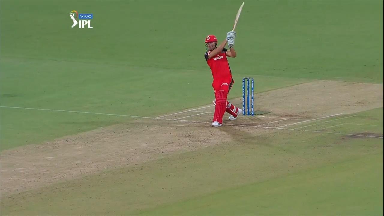 Marcus Stoinis' supporting act of 46*(34) background