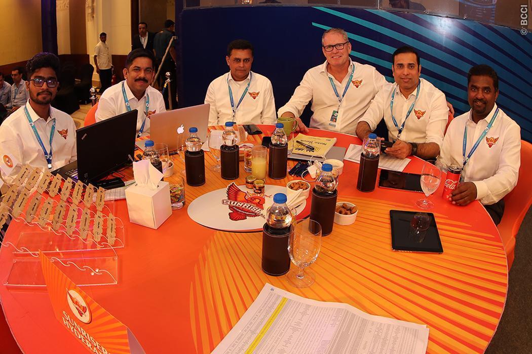 2018 VIVO IPL Player Auction - Sunrisers Hyderabad background