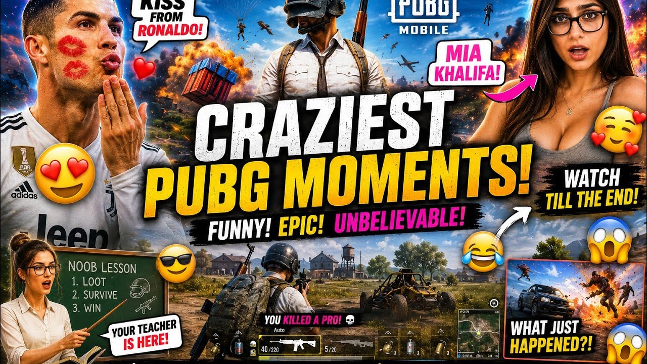 Funny PUBG gameplay ๐ crazy moments and clean kills ๐ฅ watch till the end!