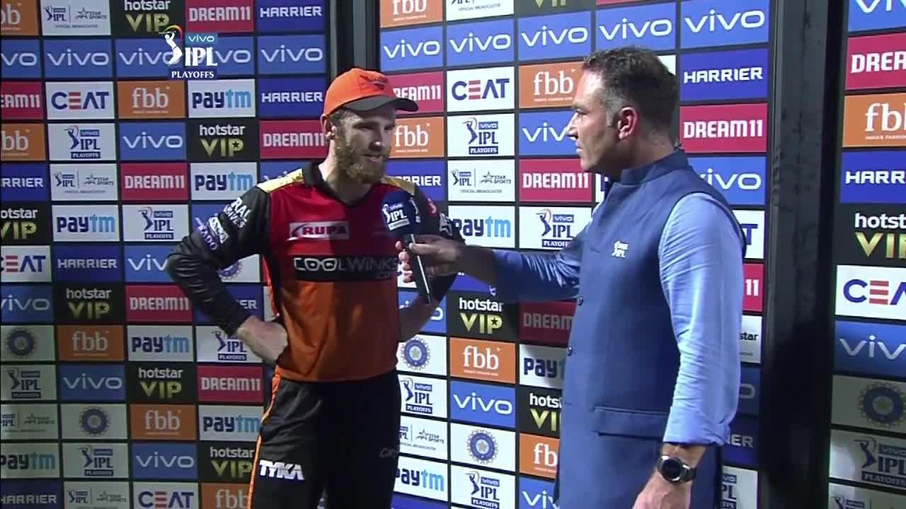 Eliminator: DC vs SRH – Kane Williamson Interview